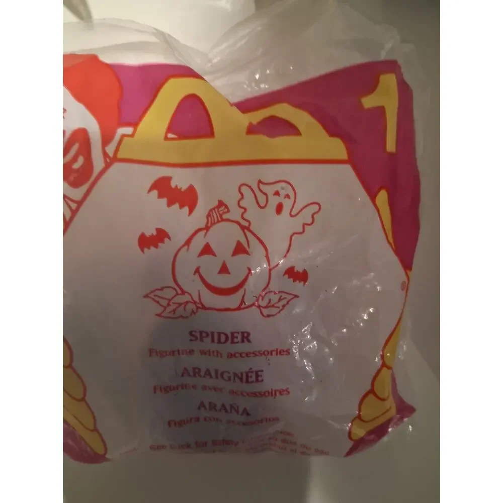 Vintage 1990s McDonalds Happy Meal Toys Sealed Lot of 9 Flintstones Halloween